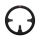 Asetek GT Rim, Curved, 340 mm - black, suede - 1369922 - zdjęcie 2